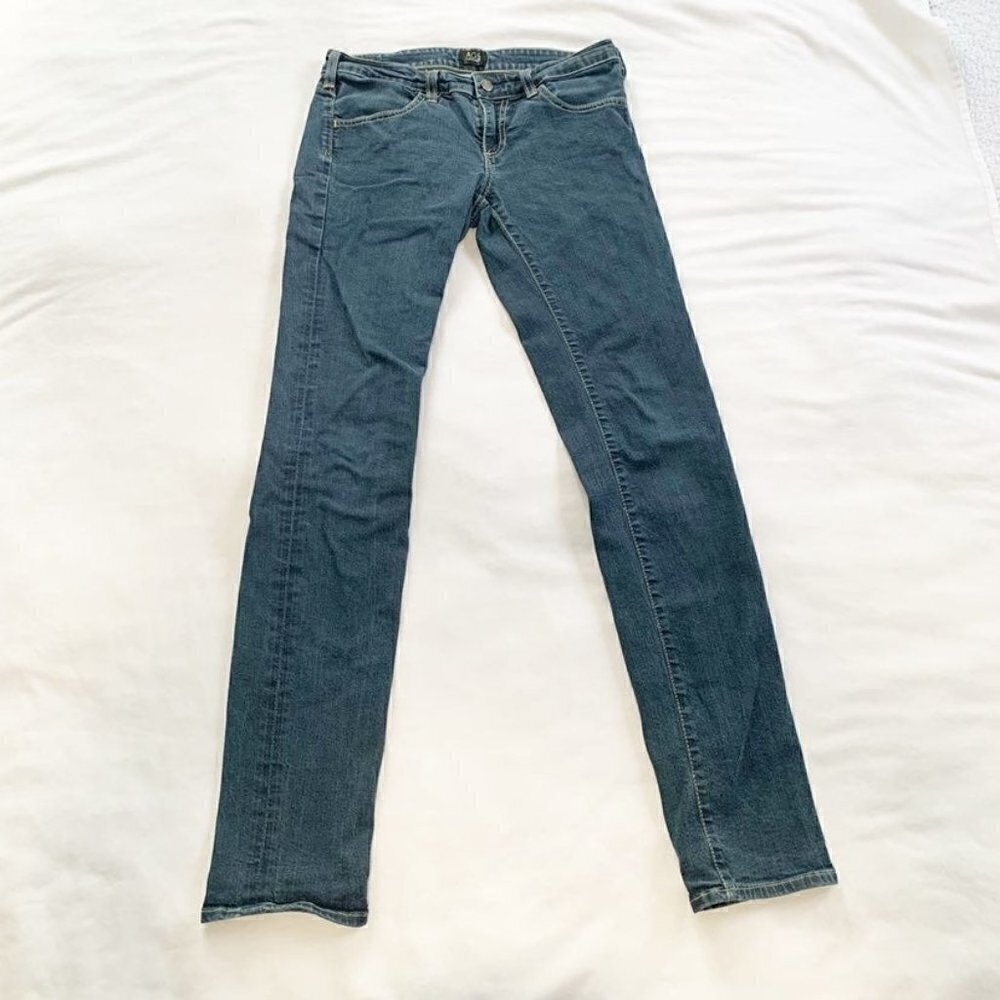 Adriano Goldschmied‎ Skinny Jeans Womens 29R Blue AGS Concept Low Rise Stretch